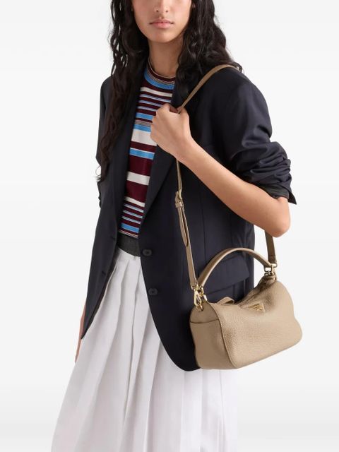 Prada small leather shoulder bag - Neutrals - zdjęcie produktu nr 2