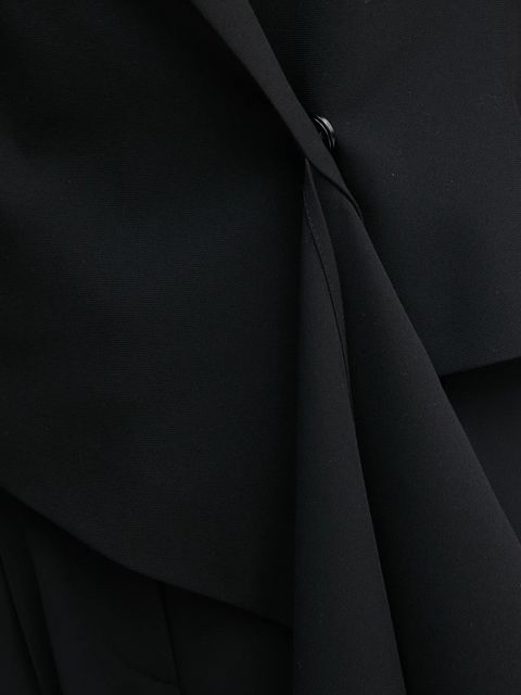 Sandro Ferrone marynarka kolor czarny jednorzędowa gładka SFS23YBEBARBUSI