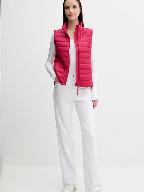 United Colors of Benetton bezrękawnik damski kolor różowy przejściowy 2TWDDJ00V