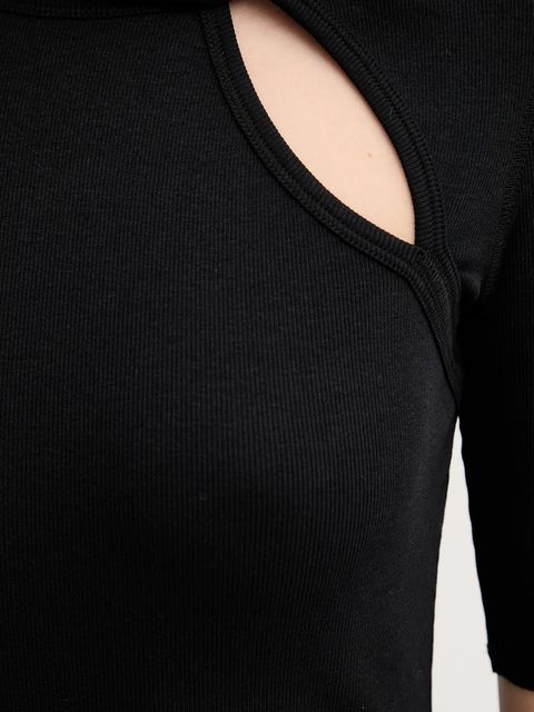 MAX&Co. t-shirt damski kolor czarny 2526946051200