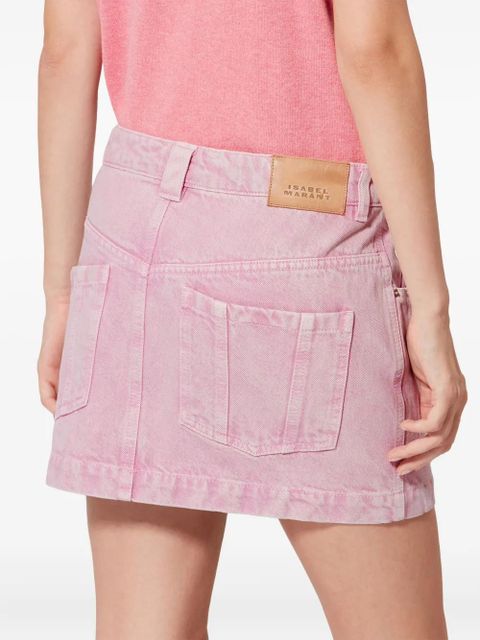 MARANT ÉTOILE Juana pocket mini skirt - Pink
