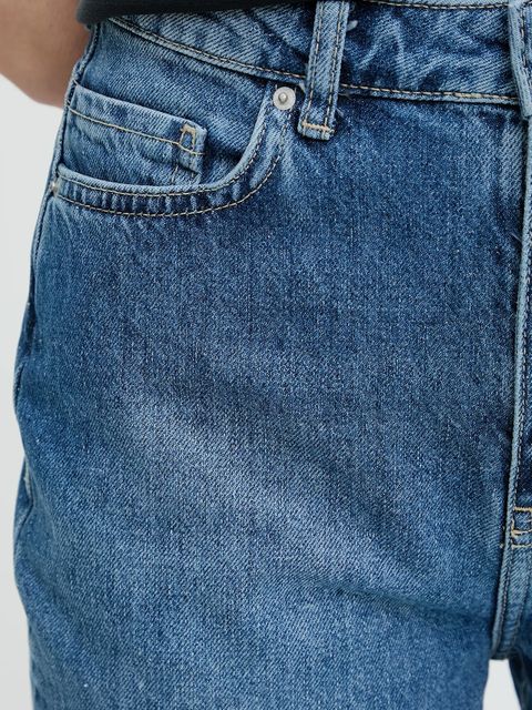 Answear.LAB jeansy damskie kolor granatowy