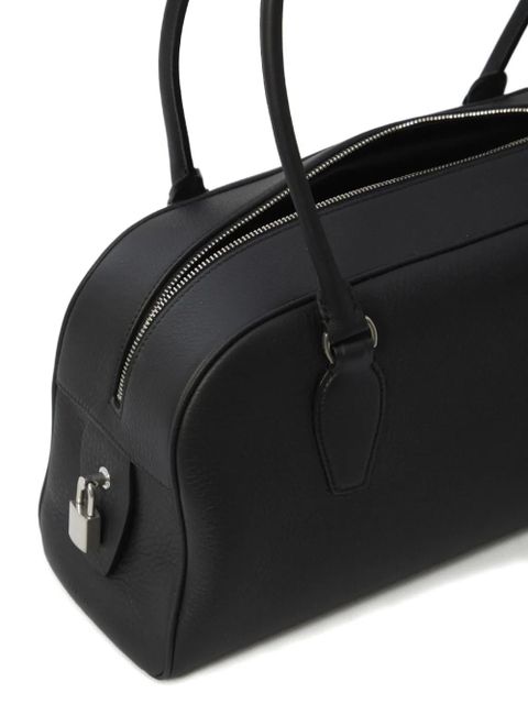 The Row medium India leather shoulder bag - Black - zdjęcie produktu nr 2