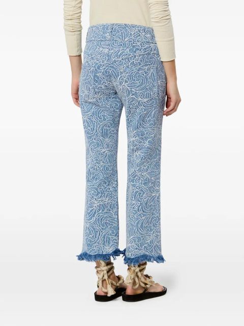 ISABEL MARANT Ombeline flared jeans - Blue