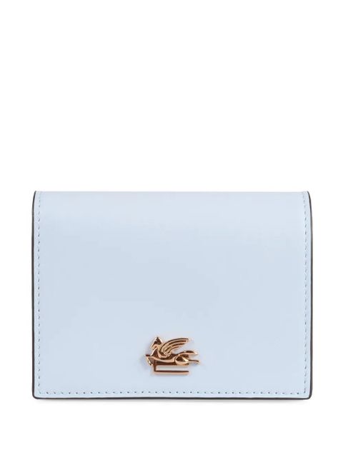 ETRO Pegaso-motif leather wallet - Blue - zdjęcie produktu nr 1