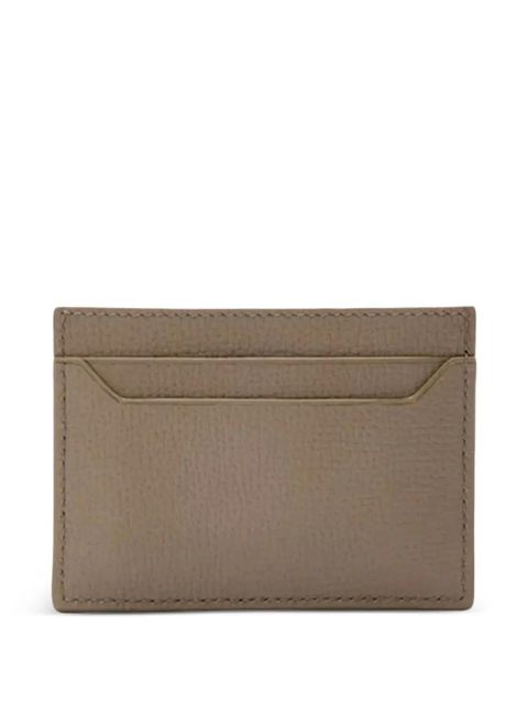 LOEWE anagram pebble grain leather card holder - Neutrals - zdjęcie produktu nr 2