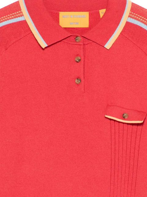 Guest In Residence Relay polo shirt - Red