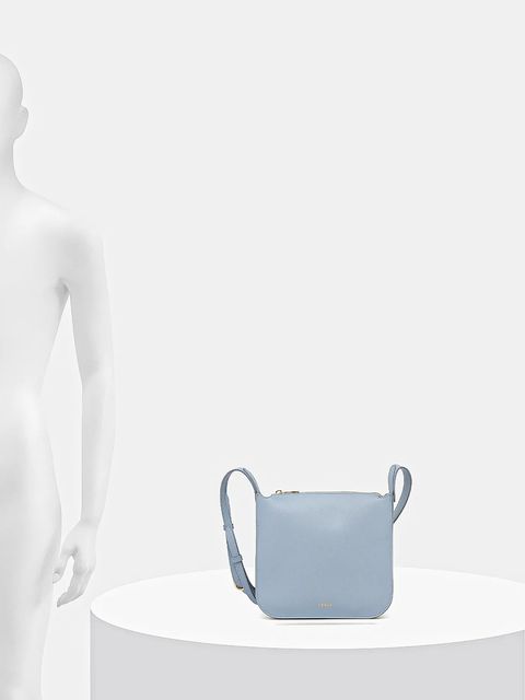 Furla torebka skórzana kolor niebieski WB01818 BX3104 CDZ00