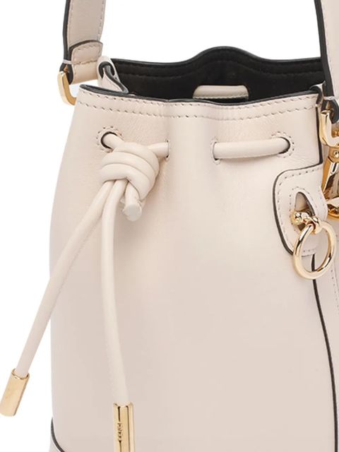 FENDI Mon Tresor removable-handle bucket bag - Neutrals