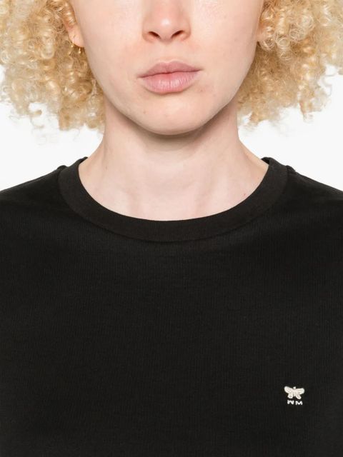 Weekend Max Mara logo cotton T-shirt - Black