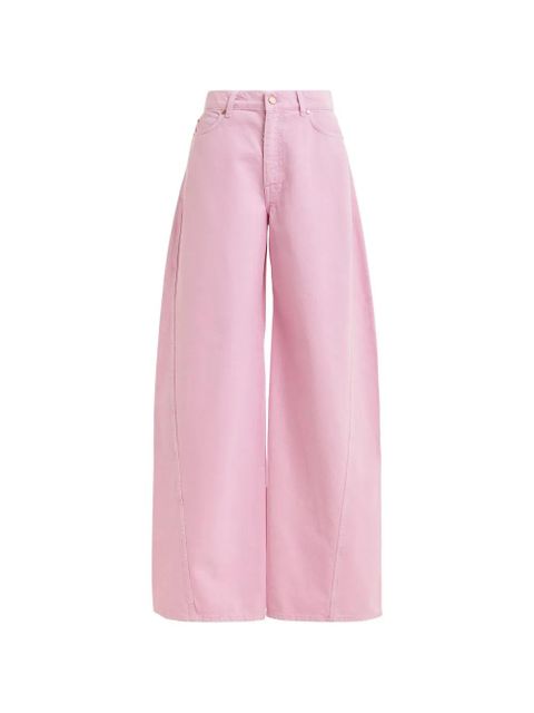 Essentiel Antwerp twisted barrel jeans - Pink - zdjęcie produktu nr 1