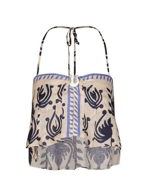 Johanna Ortiz Oceanic top - Neutrals - zdjęcie produktu nr 1