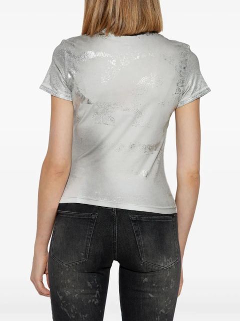 Diesel T-Uncutie-Long-Q5 T-shirt - Grey