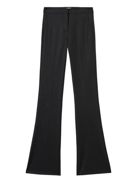 Blumarine diagonal-weave trousers - Black - zdjęcie produktu nr 1
