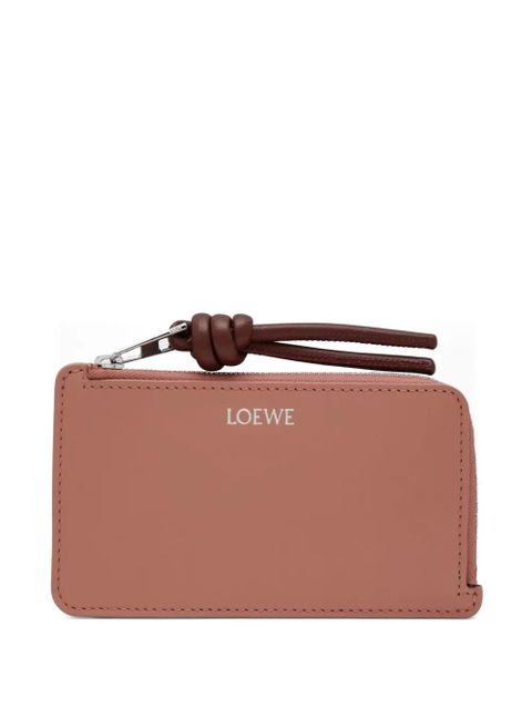 LOEWE Knot coin card-holder - Pink - zdjęcie produktu nr 1