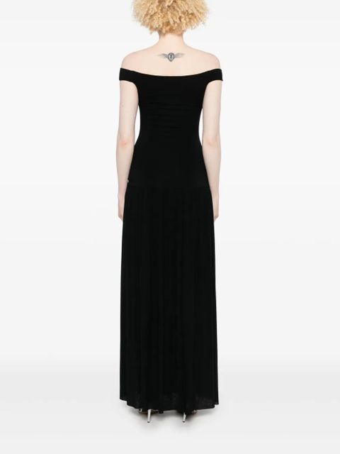 MANURÍ Coco maxi dress - Black