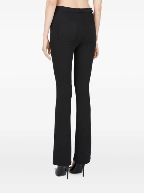 Rabanne flared trousers - Black
