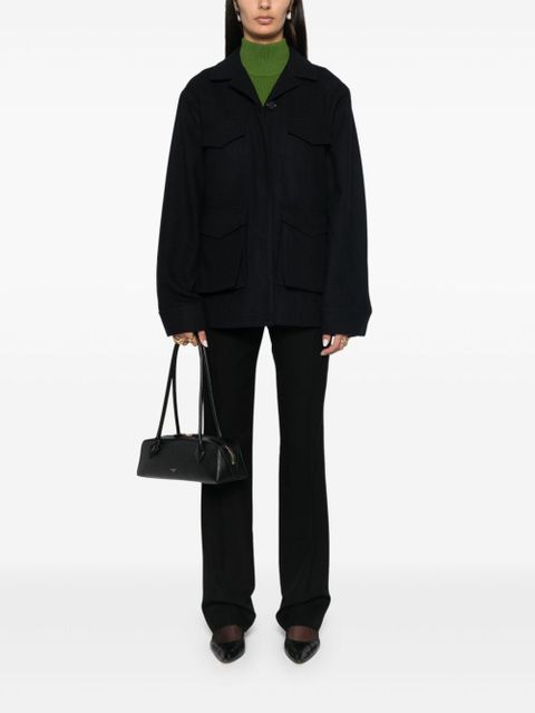 TOTEME felted shirt jacket - Blue - zdjęcie produktu nr 2