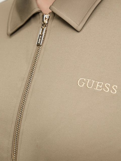 Guess sukienka CARLA kolor zielony mini rozkloszowana V5YK04 KCX42 - zdjęcie produktu nr 2