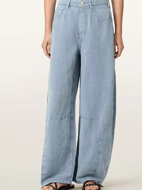 AllSaints jeansy barrel damskie JETT - zdjęcie produktu nr 1