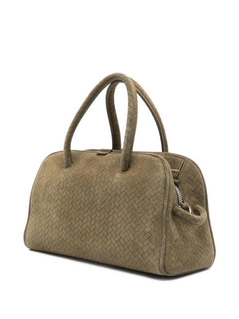 Jacquemus Le Petit Turismo woven totebag - Green