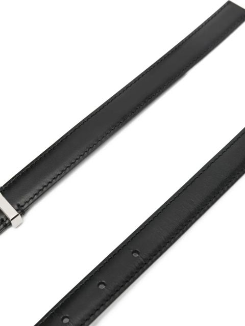 KHAITE Manhattan leather belt - Black - zdjęcie produktu nr 2