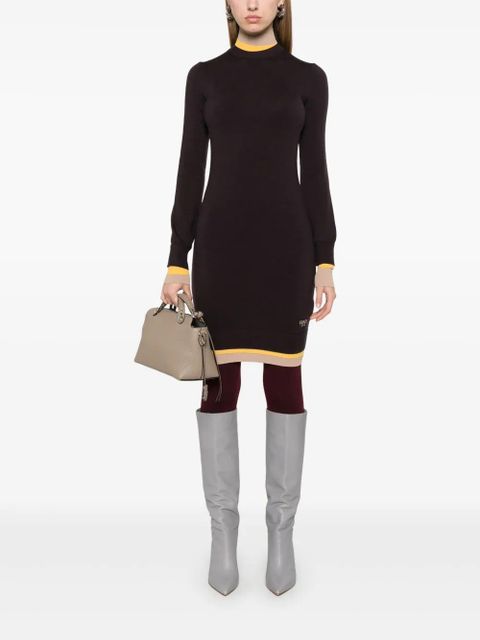 FENDI layered mini dress - Purple