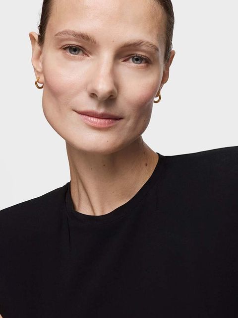 Tous kolczyki ze srebra pokrytego złotem 1950