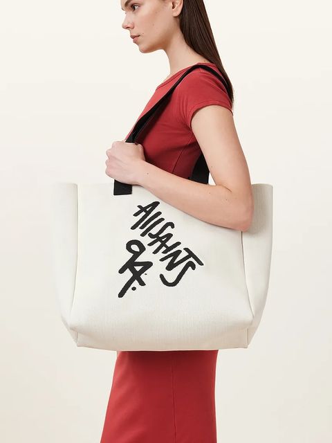 AllSaints torebka IZZY kolor biały W399XC