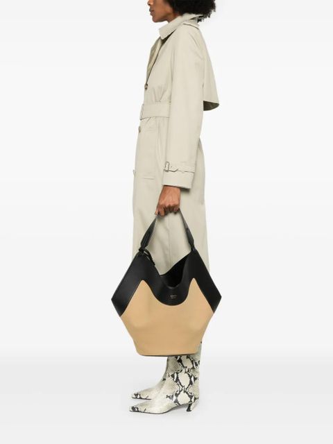 KHAITE medium Lotus tote bag - Black