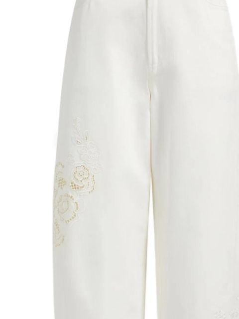 Aje embroidered trousers - White - zdjęcie produktu nr 2