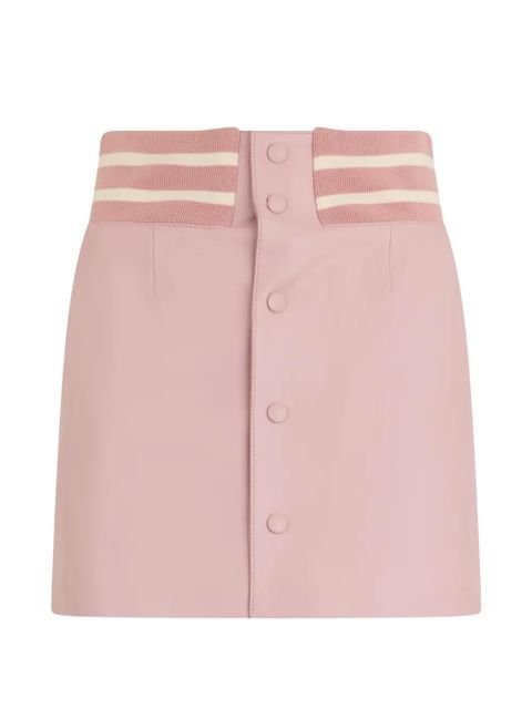 Valentino Garavani ribbed-waistband skorts - Pink - zdjęcie produktu nr 1