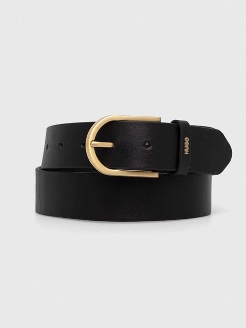 HUGO pasek skórzany Zoey Belt 3,5cm - zdjęcie produktu nr 2