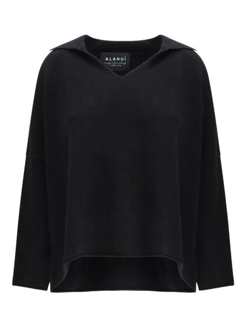 Alanui V-neck sweater - Black - zdjęcie produktu nr 1