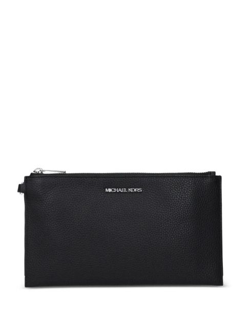 Michael Kors pebbled clutch bag - Black - zdjęcie produktu nr 1