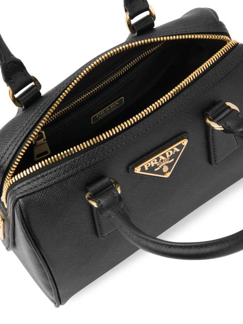 Prada Saffiano top-handle bag - Black