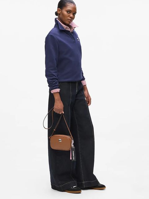 Karl Lagerfeld torebka IKON kolor brązowy A4W30248