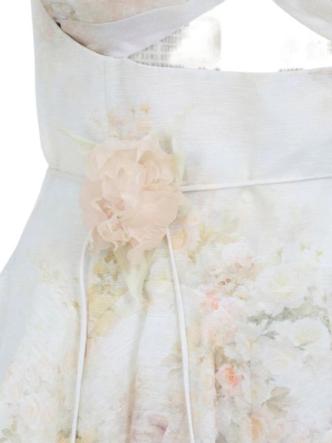 ZIMMERMANN Memento Twist mini dress - White