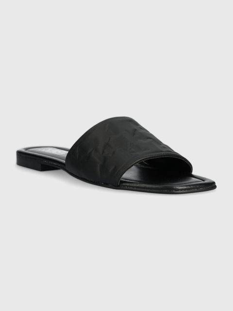 Karl Lagerfeld klapki BRIO damskie kolor czarny KL85400 - zdjęcie produktu nr 2