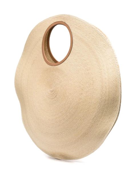 Cult Gaia Amun raffia shoulder bag - Neutrals - zdjęcie produktu nr 2