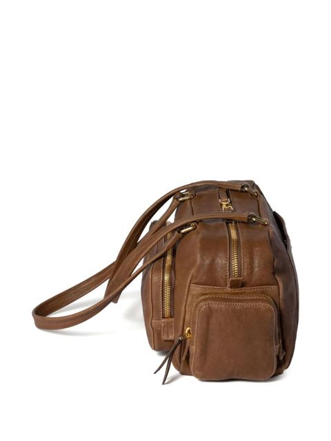 Miu Miu leather tote bag - Brown