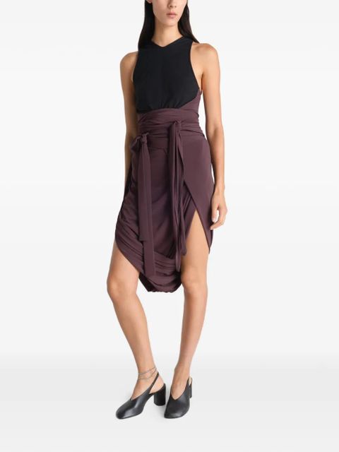 LEMAIRE draped sleeveless dress - Black - zdjęcie produktu nr 2