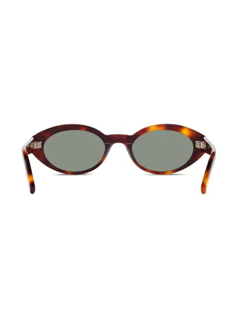 Saint Laurent Eyewear oval-frame sunglasses - Brown