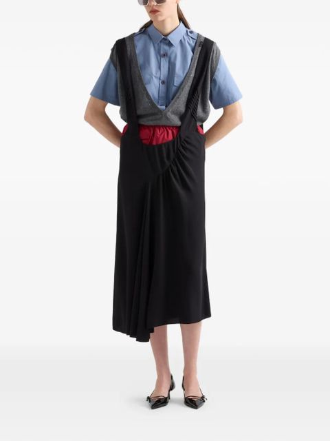 Prada poplin shorts - Red - zdjęcie produktu nr 2