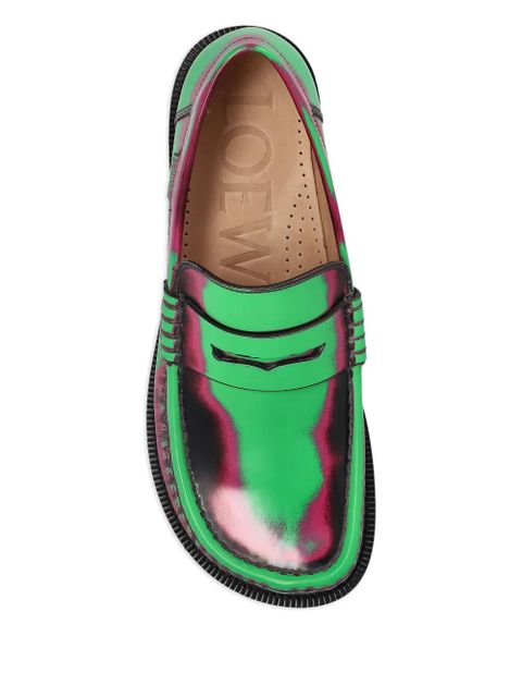 LOEWE Campo loafers - Green