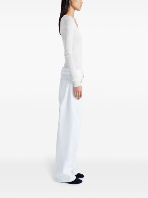 Proenza Schouler Ellsworth boyfriend jeans - White