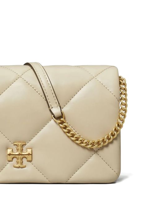 Tory Burch Kira diamond-quilted cross body bag - Neutrals