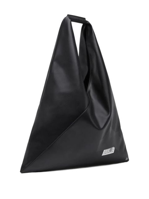 MM6 Maison Margiela triangular shoulder bag - Black