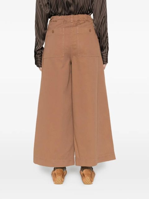 Weekend Max Mara Wkdariete wide-leg trousers - Brown