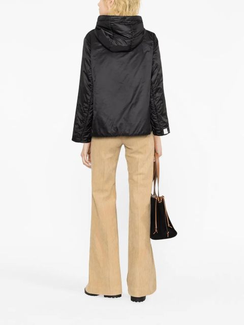 Max Mara hooded travel jacket - Black